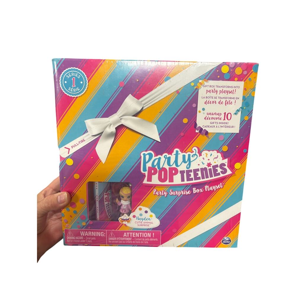 Spin master party poptinis play set new in box